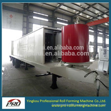 Pro-arch roof/arch panel roll forming machine